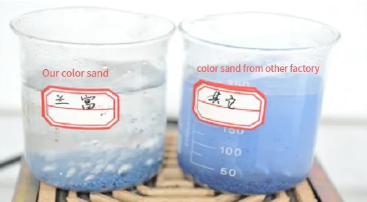 Top Quality, High-Temperature Calcined Basalt Colored Sand for Tiles