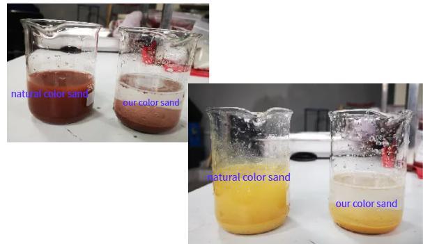 Top Quality, High-Temperature Calcined Basalt Colored Sand for Tiles