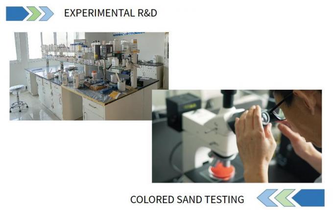 Top Quality, High-Temperature Calcined Basalt Colored Sand for Tiles