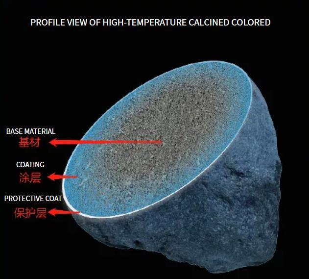 China Factory Direct Supply High-Temperature Calcined Pottery Color Sand
