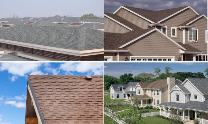 Factory Direct Sell Top Quality Stone Coated Fiberglass Asphalt Shingle---Composite