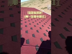 Glasfaser Asphalt Stein Dach Schindeln Dekorativ für kommerzielle Zwecke